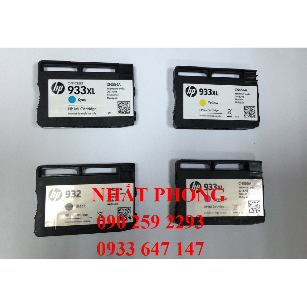 Mực in HP 933XL/ 932XL - Zin tháo máy CHÍNH HÃNG (BỘ 4 MÀU) | Shopee ...