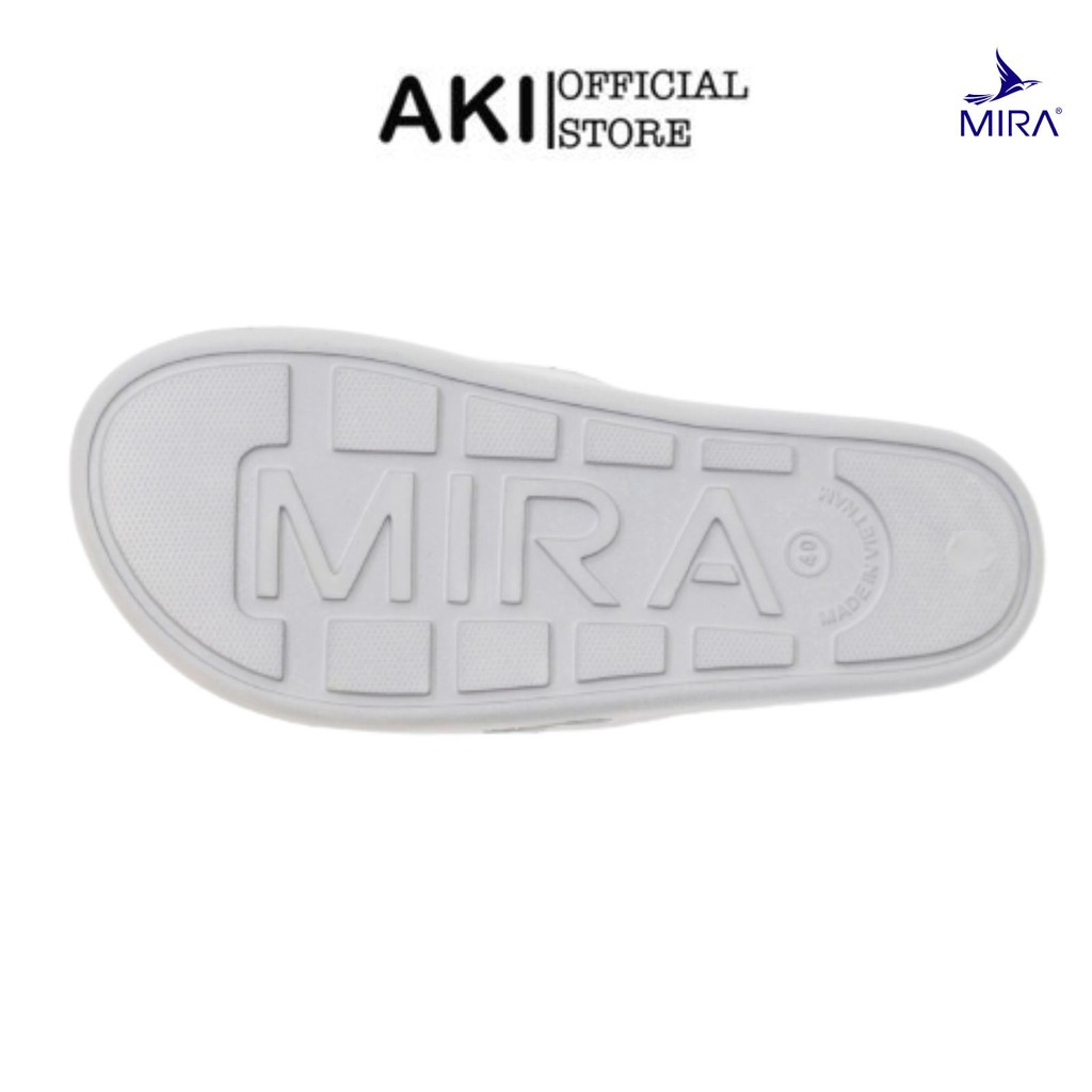 Ảnh Dép Xốp Quai Ngang Cao Cấp Mira Fl Xám Thể Thao Nam Nữ Dẻo Nhẹ Thời Trang - Mf001 4