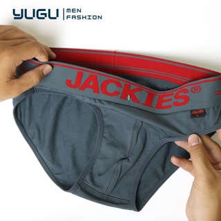 Quần sịp nam cao cấp cotton JACKIES Bn01 chính hãng Việt Nam -YUGU- Quần lót tam giác nam 40kg - 90kg, 1 chiếc, che tên