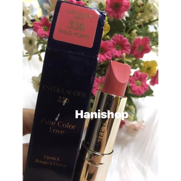 Son Estee Lauder 330 WIld Poppy Full Hộp Shopee Việt Nam