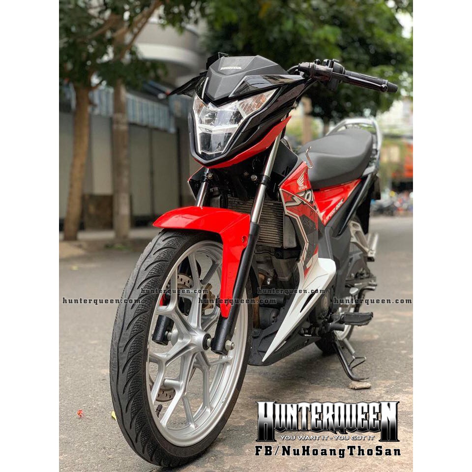 Tem in UV cao cấp. Sonic 150 đời 2018, trắng đỏ. Decal tem xe ép nhiệt kích thước chuẩn. Chất lượng