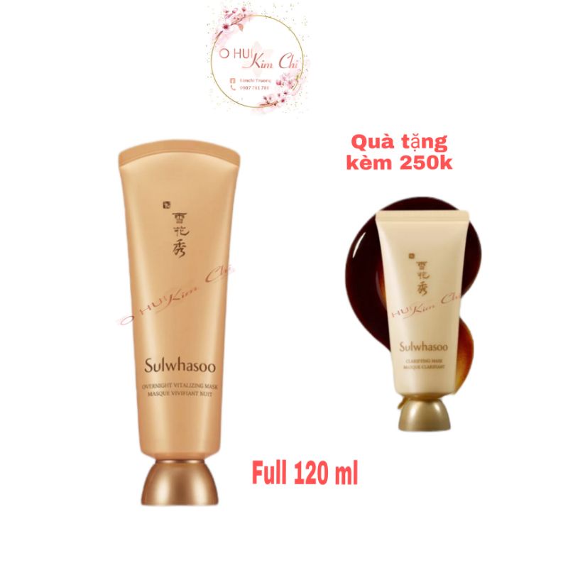 Mặt nạ ngủ sáng da Sulwhasoo Overnight Vitalizing Mask full 120ml