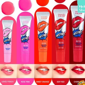 Son Xăm WOW Hàn Quốc Dạng Lột Lâu Trôi Chống Nước Wow Romantic Bear Long lasting lip color
