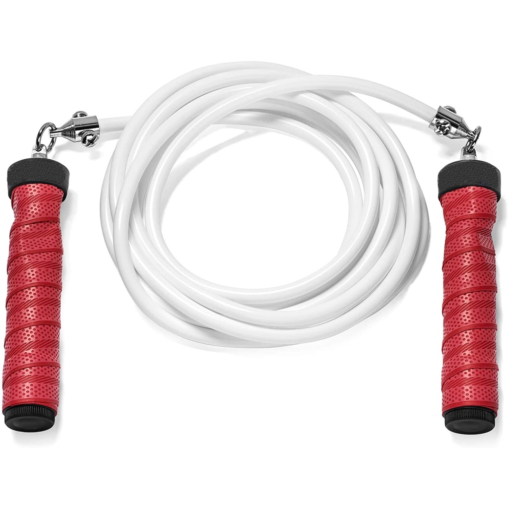 Ảnh Dây nhảy thể lực TS90, với 2 sợi 8mm, 6mm - SPORTY - có thể điều chỉnh độ dài, dây PCV chống xoắn 4