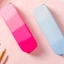 Bút chì BEABOUT, Túi đựng bút đa chức năng bằng silicon mềm, Đồ dùng học tập màu Gradient Túi đựng bút dung tích lớn