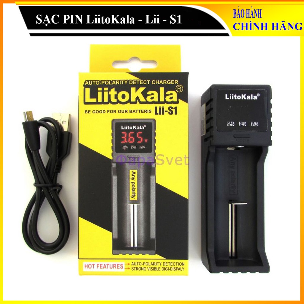 Bộ Sạc Pin Đa Năng LiitoKala Lii S1 - Sạc pin đa năng, sạc được hầu hết ...
