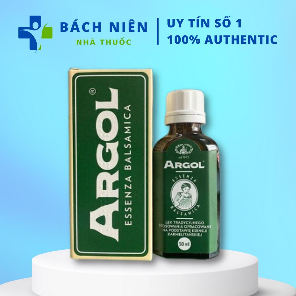 (XẢ LỖ HẾT DATE) Tinh dầu Argol Carmelite Essence 50ml , tinh dầu xoang ...
