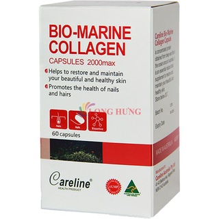Viên uống Careline Bio - Marine Collagen hỗ trợ làm đẹp da (60 viên)