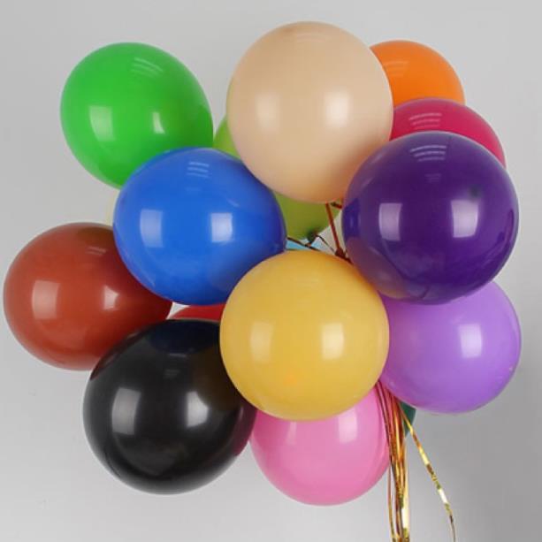 Set 50 bóng bay 10'' trang trí sinh nhật, sự kiện, khai trương, đám cưới, kỷ yếu - K176