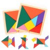 Đồ chơi xếp hình Tangram bằng gỗ cho trẻ tư duy,giáo cụ montessori - phát triển trí tuệ