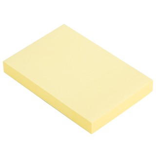 Set 100 Giấy Note Ghi Chú Hình Chữ Nhật Dán Vàng Deli - Giấy Nhớ Loại Chất Lượng Cao Tiện Lợi - 1 tệp