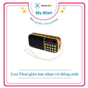 Loa THAI GIÁO & TẮM TIẾNG ANH KIWI'S MOM + thẻ nhớ 4G