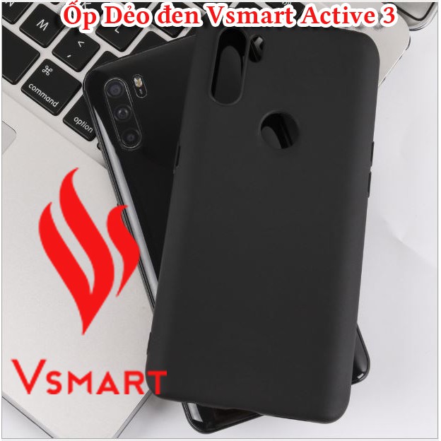 Ốp dẻo đen TPU Vsmart Active 3