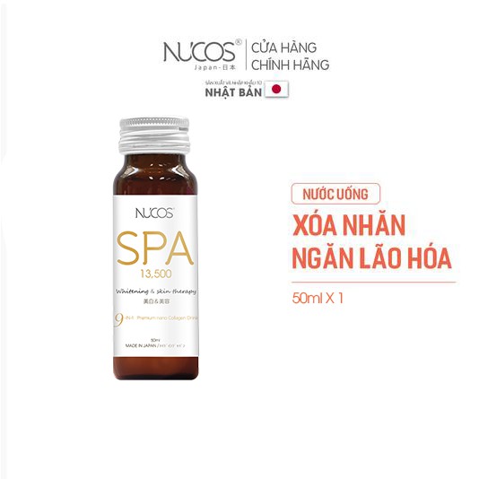 Ảnh TPBVSK Nước Uống Collagen Nucos Spa 13500 Hỗ Trợ Da Căng Mịn Chống Lão Hóa Trắng Da 1chaix50ml 1