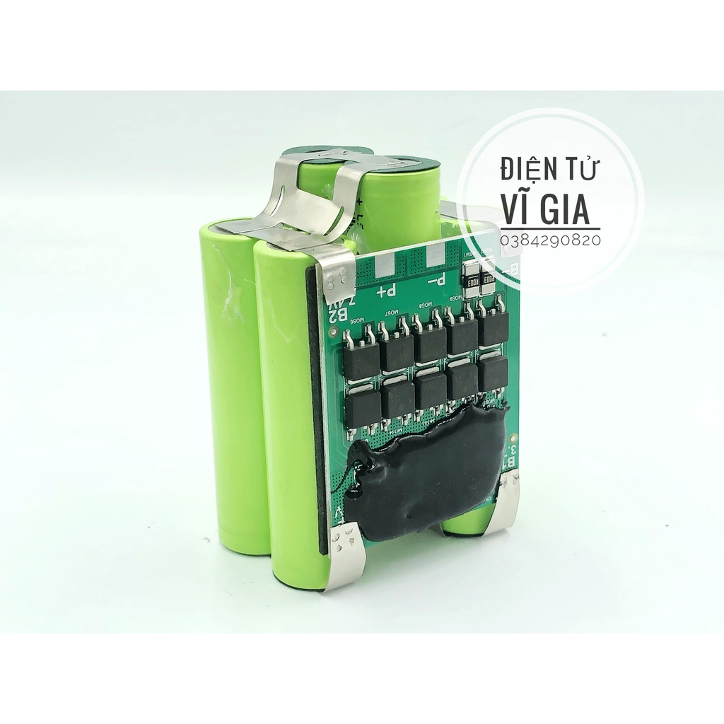 Khối pin 3S2P 12.6V pin 18650 kèm mạch 3S30A V3.1 | Shopee Việt Nam