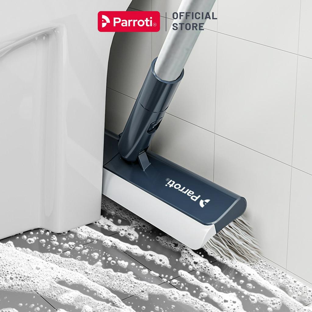 Ảnh Cây chà sàn nhà tắm, chổi cọ sàn và gạt nước 2 trong 1– Parroti Easy ES04 4