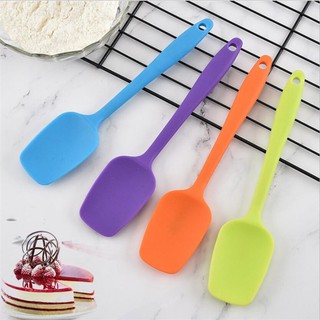 Phới Thìa Trộn Bột Spatula Silicone Chịu Nhiệt, Đúc Liền Dùng Để Đánh Bột,Trộn Bột, Vét Kem 28cm (Dạng Thìa)