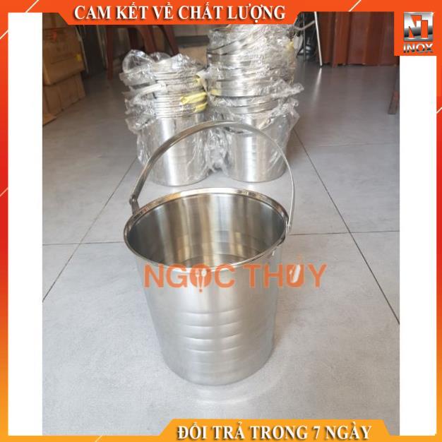 Xô đá inox có quai | Shopee Việt Nam