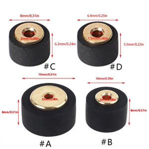 Cartridge Radio Movement Roller Pressure Cassette Belt Pulley for Player