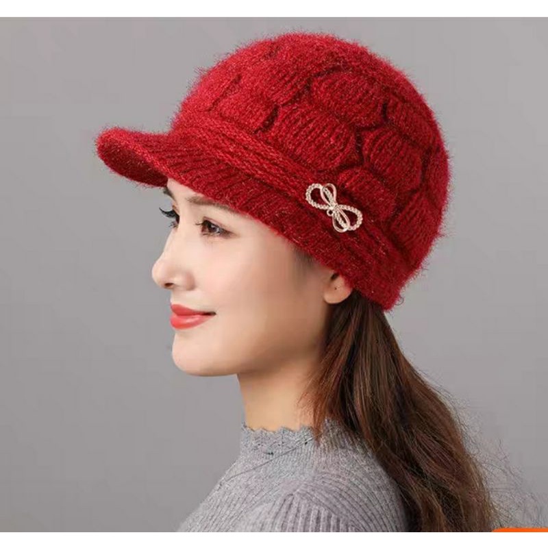 Mũ len nón len beret lưỡi trai nữ thời trang Hàn Quốc | Shopee Việt Nam