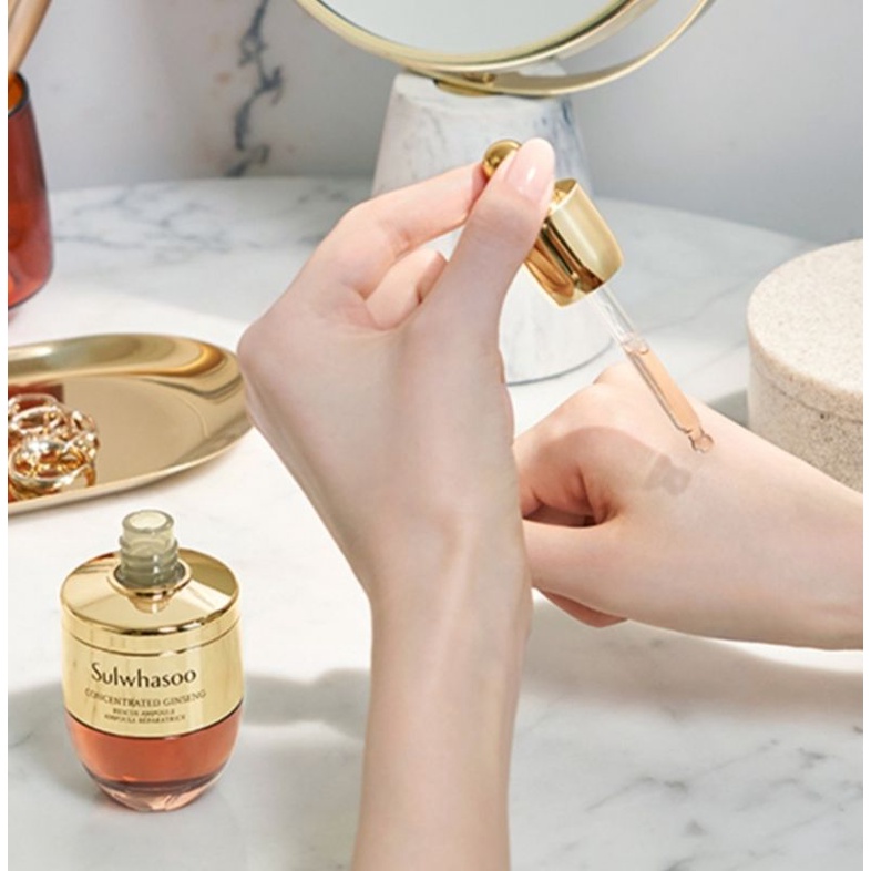 Tinh chất nhân sâm sulwhasoo phục hồi giải cứu làn da tức thì Concentrated Ginseng Rescue Ampoule 20g
