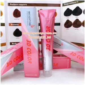 Kem nhuộm tóc 3D - Sophia 3D color (100ml) (Cần mua thêm trợ nhuộm) - LT