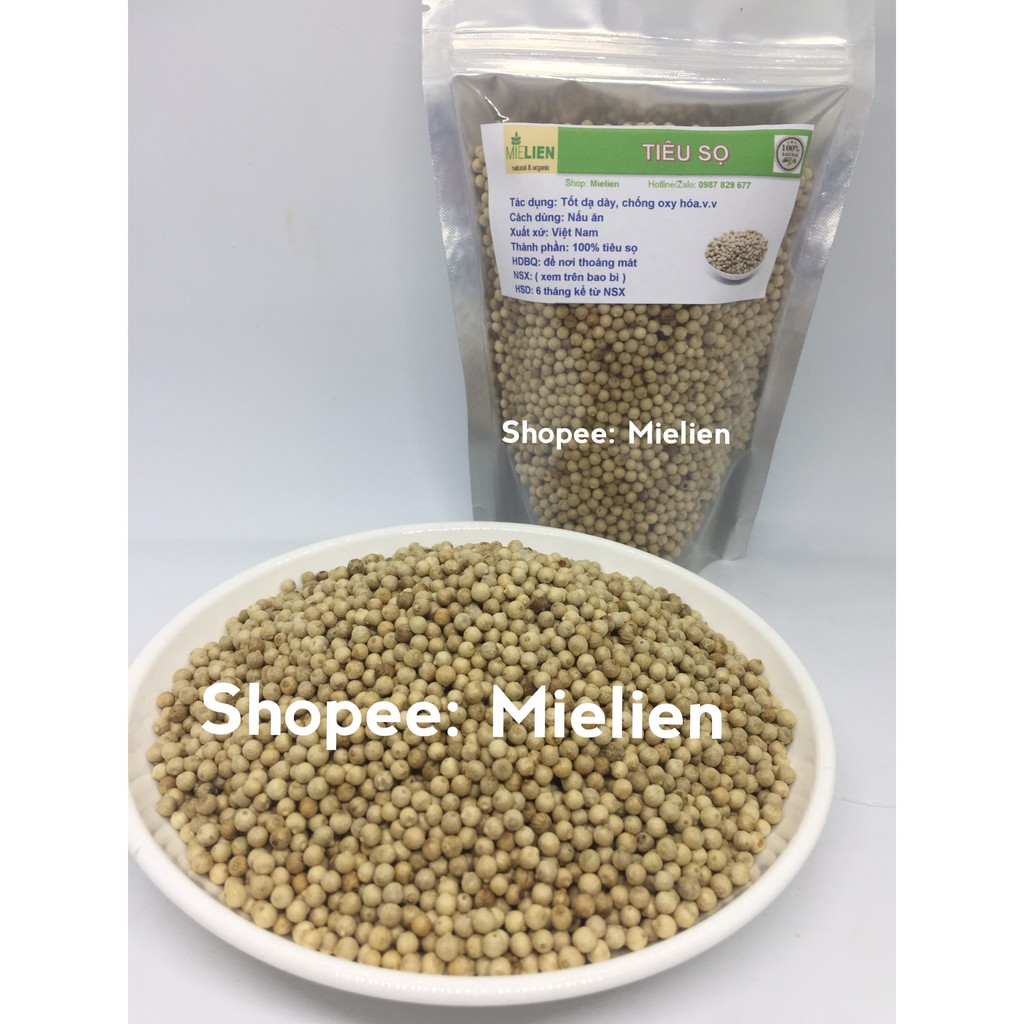 Tiêu sọ (tiêu trắng) 500g | Shopee Việt Nam
