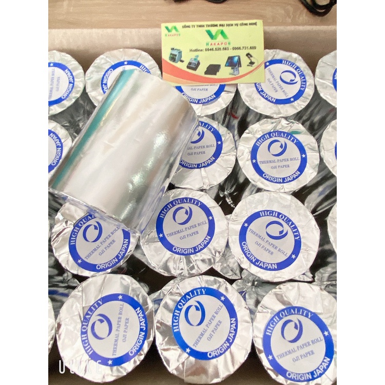 Giấy In Bill K57 - Giấy In Nhiệt K57 Đường Kính 65mm