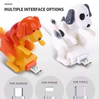 Funny Humping Dog Fast Charger Cable Dog Charging Cable Suitable for Various Models of Mobile Phones Type-C Portable Con chó ôm ngộ nghĩnh Cáp sạc nhanh Cáp sạc cho chó phù hợp với nhiều kiểu điện thoại di động Type-C Portable