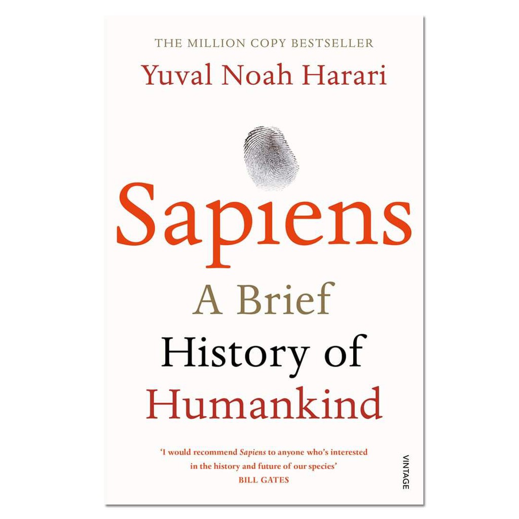 Ảnh Sách Tiếng Anh: Sapiens - A Brief History Of Humankind 1