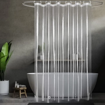 Rèm tắm trong suốt bằng nhựa trong suốt Rèm ngăn chống thấm nước / Rèm cửa / Rèm chặn / Rèm chặn nước