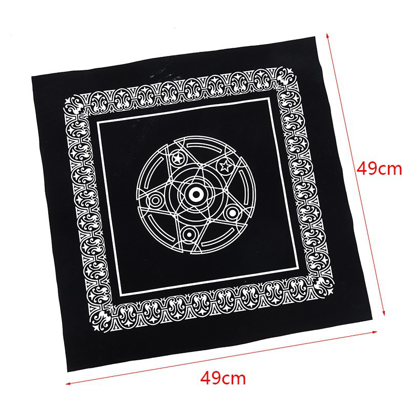 Ảnh Khăn Vải Nhung Trải Bài Tarot Cao Cấp Chính Hãng Amalife 1