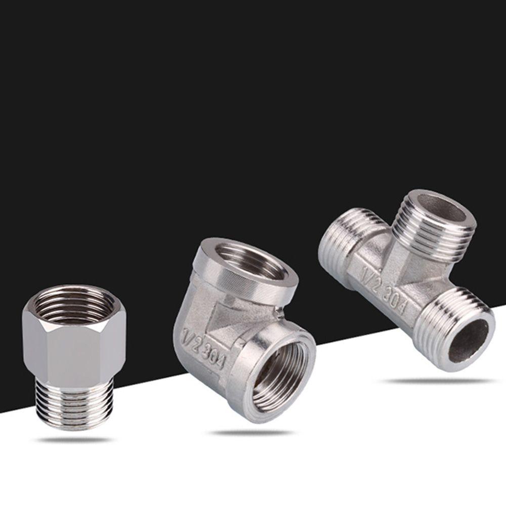 Phụ kiện đường ống UMITY Đường kính thay đổi bên ngoài Cải tiến nhà Thép không gỉ Bộ chuyển đổi khuỷu tay nữ-Nam