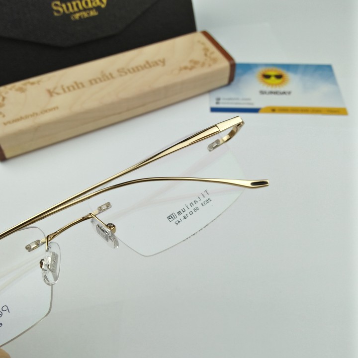 Gọng kính cận titanium piterson TT11
