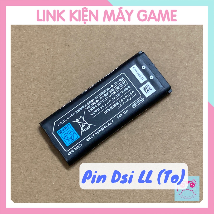 Pin Zin bóc máy thay thế NINTENDO 3DS/ DSI/ DSIXL/ 2ds/ New3ds/ Ds Lite