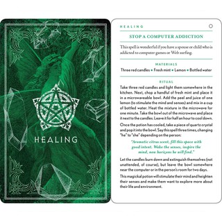 Bộ Bài Wiccapedia Spell Deck (Mystic House Tarot Shop) - Bài Gốc Authentic Chính Hãng 100%