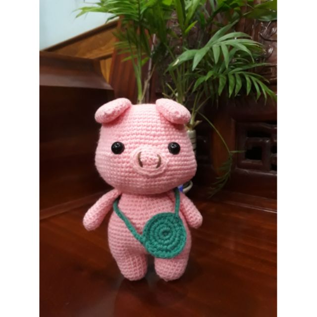 Thú len handmade - Heo mini dễ thương | Shopee Việt Nam