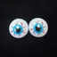 Mya 12 Chiếc Gói 23 Mm 27 Mm Nhiều Màu Sắc Halloween Nửa Quả Bóng Mắt Đáng Sợ Đồ Dùng Tiệc Halloween Kinh Dị Dạ Quang Bounce