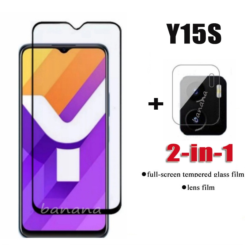 Kính cường lực Vivo Y35 Y02S Y16 Y15S Y12S Y11 Y19 Y91c Y20 Vivo Y12 Y15 Y17 Y91 Y95 Bảo vệ màn hình toàn keo