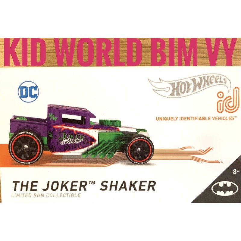 Xe mô hình Hot Wheels ID Series 2021 The Joker Shaker HBF99. Shopee