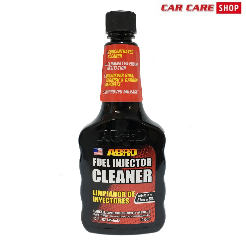 Phụ gia súc béc phun xăng Abro Fuel Injector Cleaner 354ml Shopee