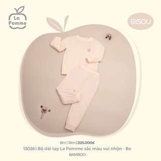 La pomme Bộ dài tay La Pomme sắc màu vui nhộn AW2022