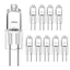 YOFFOR 10 Bóng Đèn Halogen Bóng Đèn Chiếu Sáng Bi-Pin Đèn LED 35W 20W G4 Bóng Đèn