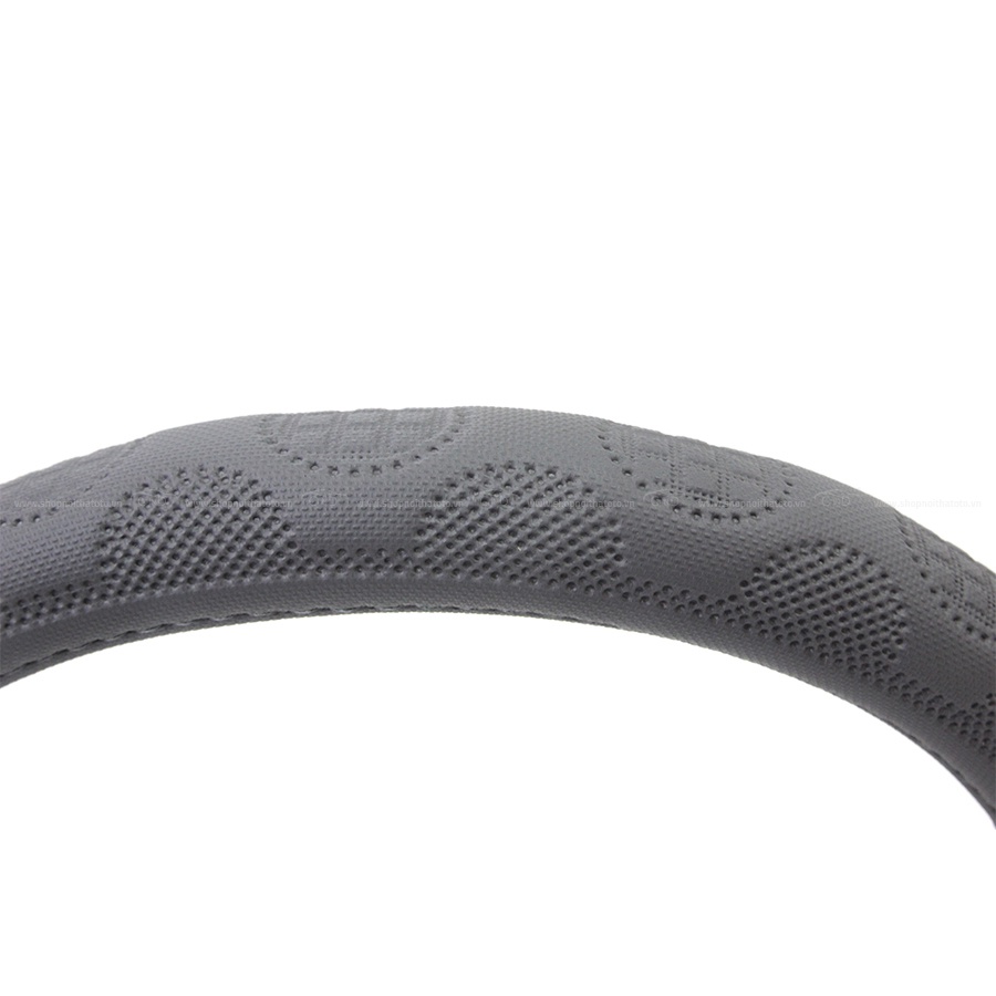 Bọc Vô Lăng CIND 5006 Size M (37cm - 38cm) Màu Xám Phù Hợp Cho Nhiều Dòng Xe