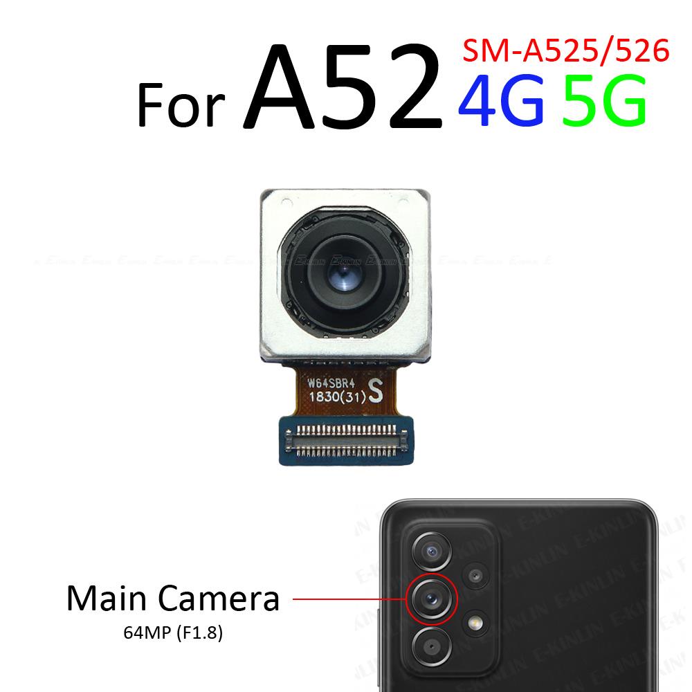 Phụ Kiện Mạch Camera Trước Và Sau Cho Điện Thoại Samsung Galaxy A52 A52s 5G A72