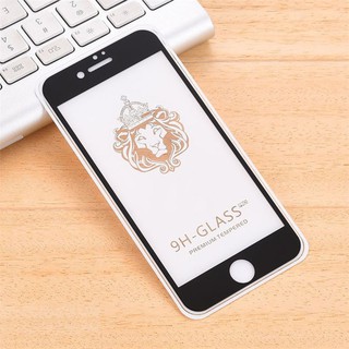 Kính cường lực Full màn hình Sư Tử 9D cho các dòng iPhone từ 6 đến 14 Pro Max (Full hộp)
