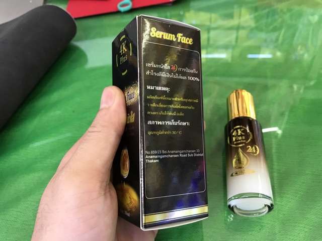 Serum 4k plus trắng da tái tạo căng bóng da