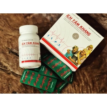 Ích Tâm Khang - Hỗ trợ tăng cường chức năng tim ( Lọ 180 viên)
