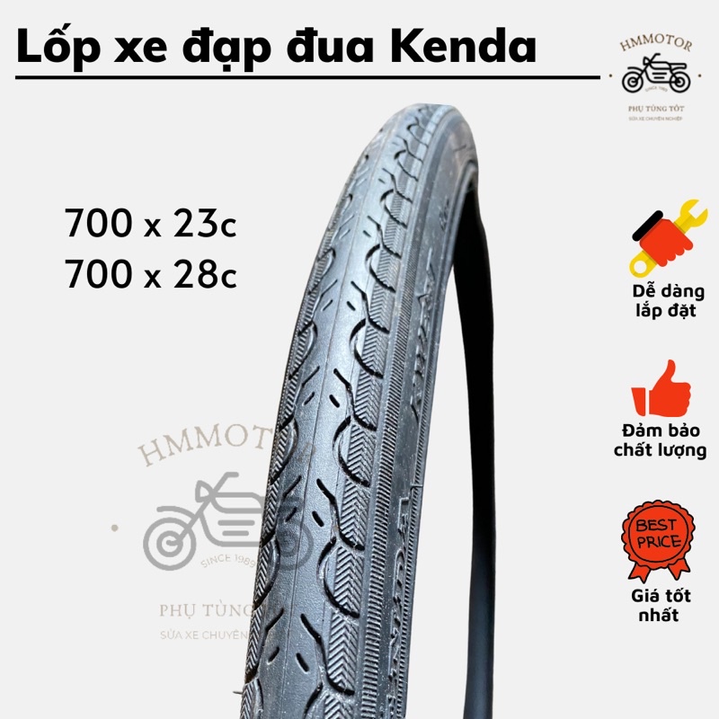 Săm lốp (ruột vỏ) xe đạp thể thao, xe đua 700x23c, 700x28c Kenda ...