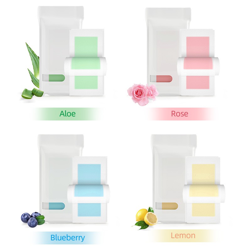Ảnh Miếng wax lông RUOALL vùng chân/nách/cơ thể (12 miếng + 2 gói giấy dưỡng da) 3